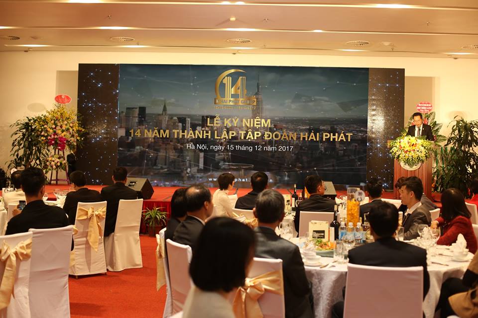 Lễ kỷ niệm 14 năm thành lập Tập đoàn Hải Phát
