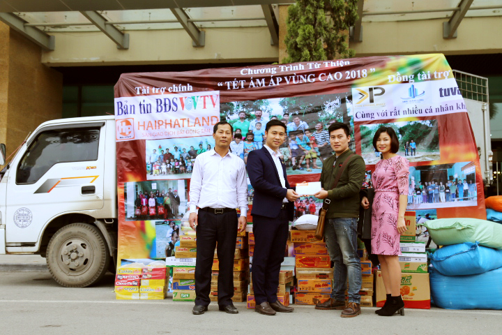 Hải Phát Land tài trợ chính chương trình thiện nguyện “Tết ấm áp vùng cao 2018”