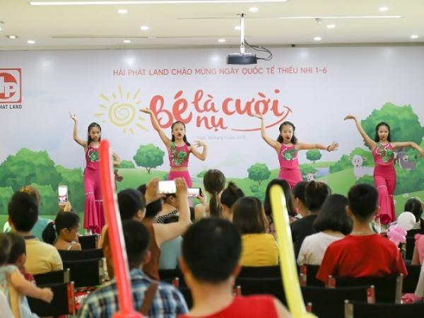 Hải Phát Land tổ chức chương trình “Bé là nụ cười” mừng Quốc tế thiếu nhi 1/6 cho con em cán bộ nhân viên