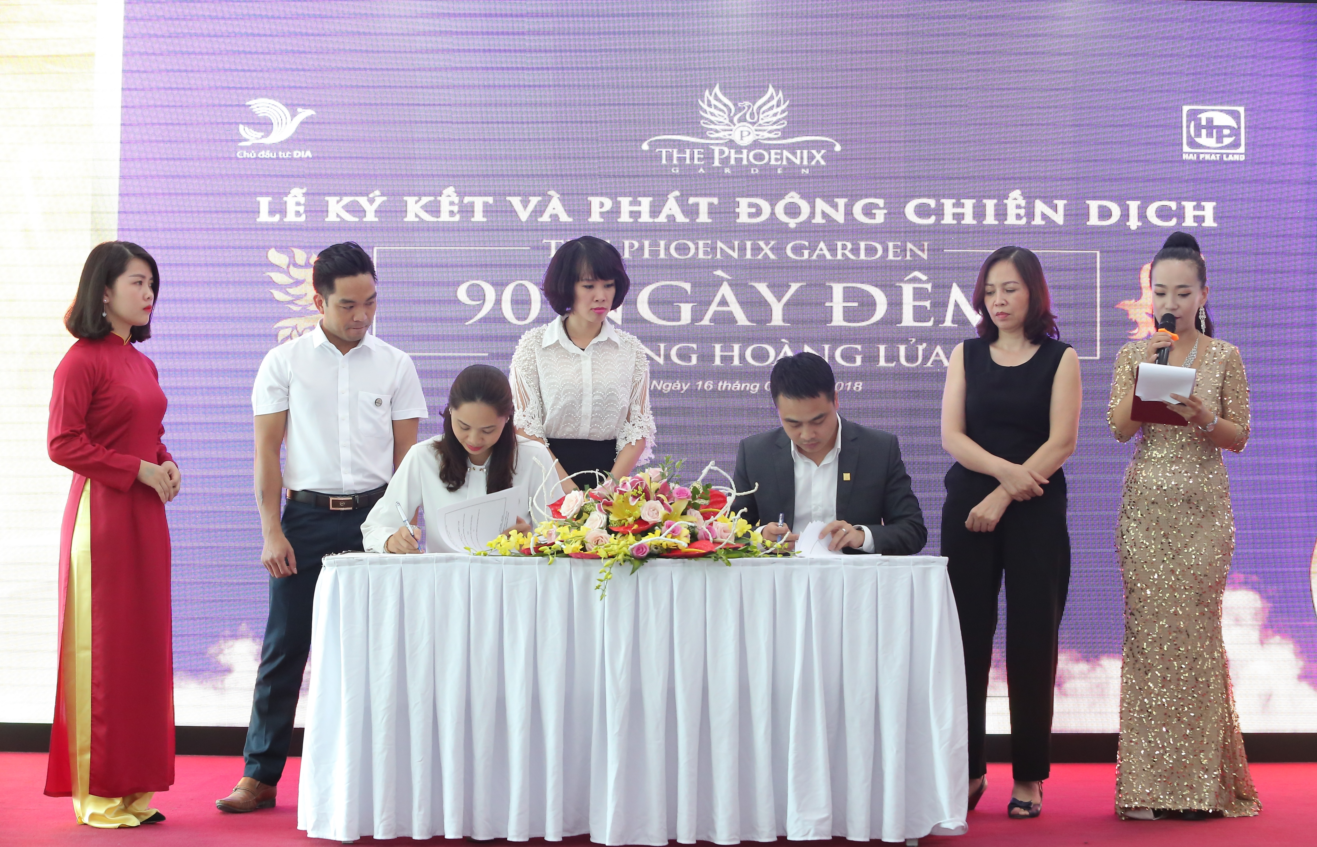 Hải Phát Land ký kết và phát động chiến dịch “90 ngày đêm Phượng Hoàng lửa”