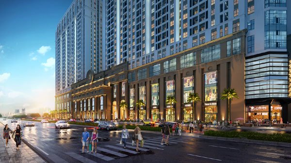 Trung tâm thương mại - điểm nhấn của Roman Plaza