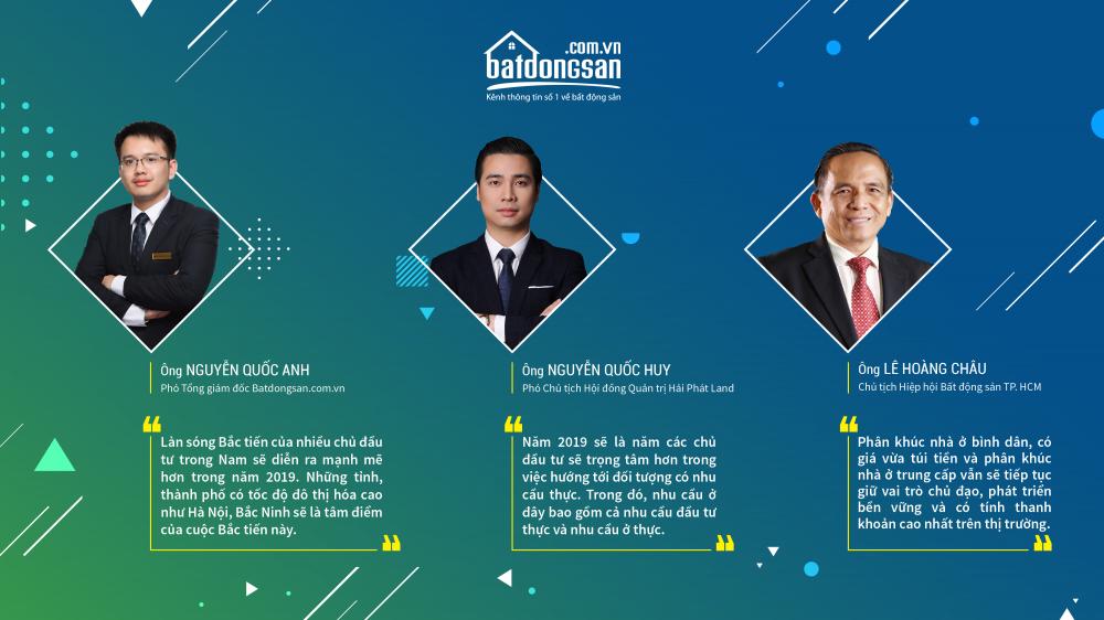 Bất động sản 2019: Nhà đầu tư sẽ ngược dòng Bắc tiến?