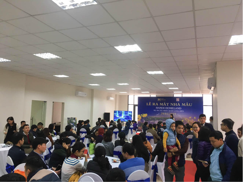Căn hộ thực tế Hanoi Homeland ra mắt chào Tết Kỷ Hợi