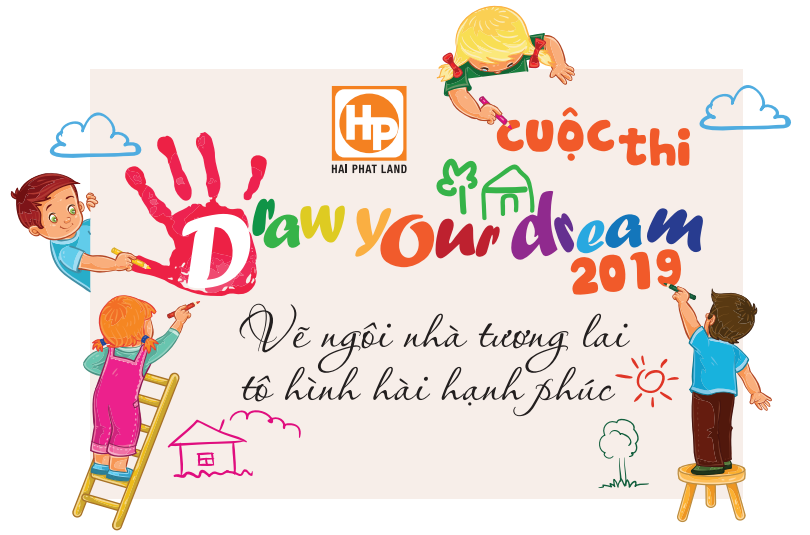 Cuộc thi: Vẽ ngôi nhà tương lai, tô hình hài hạnh phúc" - 2019