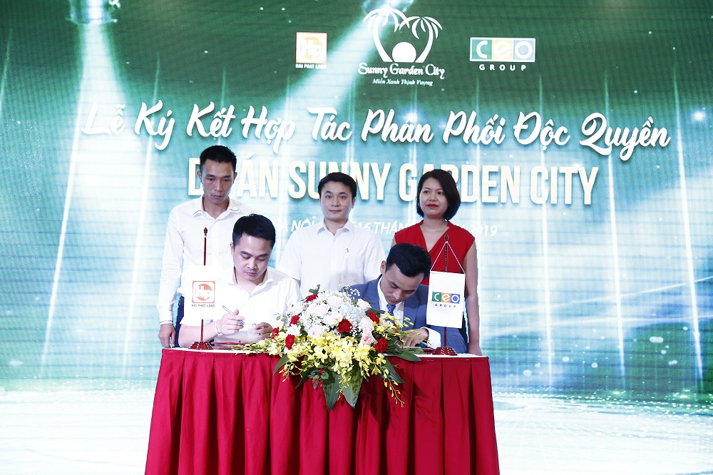 Hải Phát Land phân phối độc quyền Sunny Garden City từ CEO Group