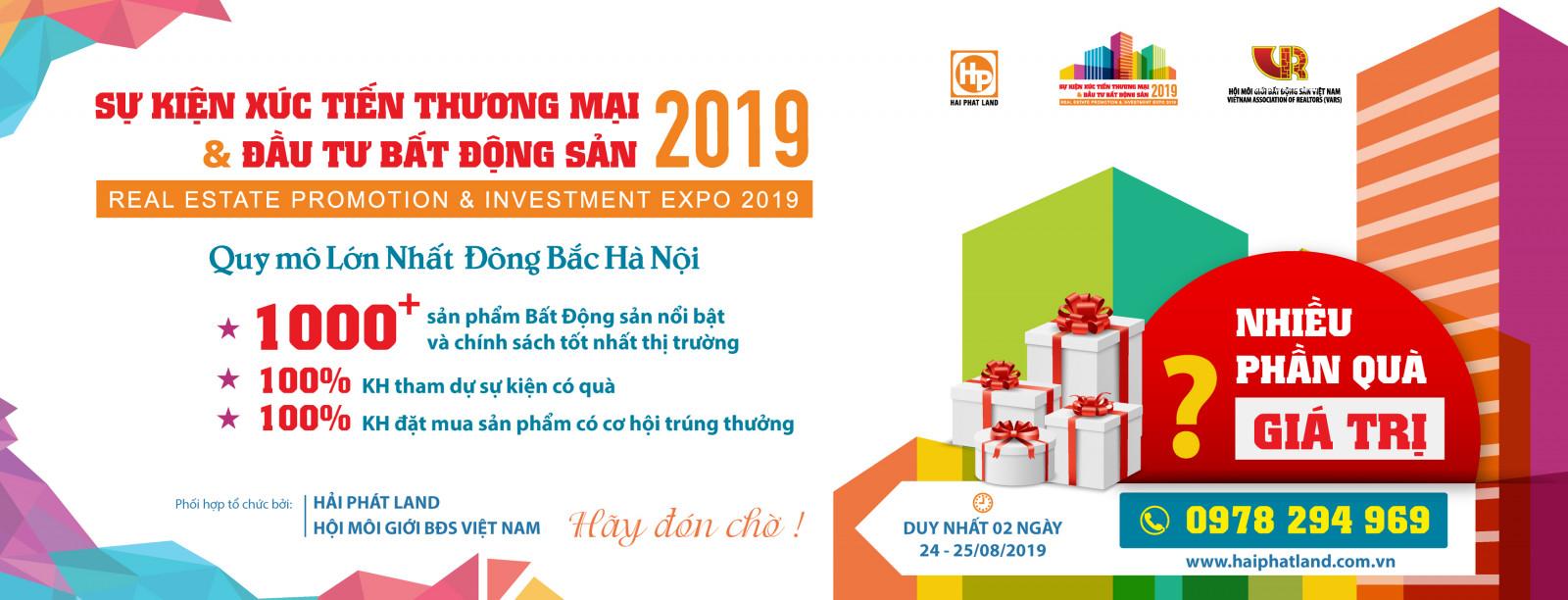 SỰ KIỆN XÚC TIẾN THƯƠNG MẠI & ĐẦU TƯ BĐS 2019