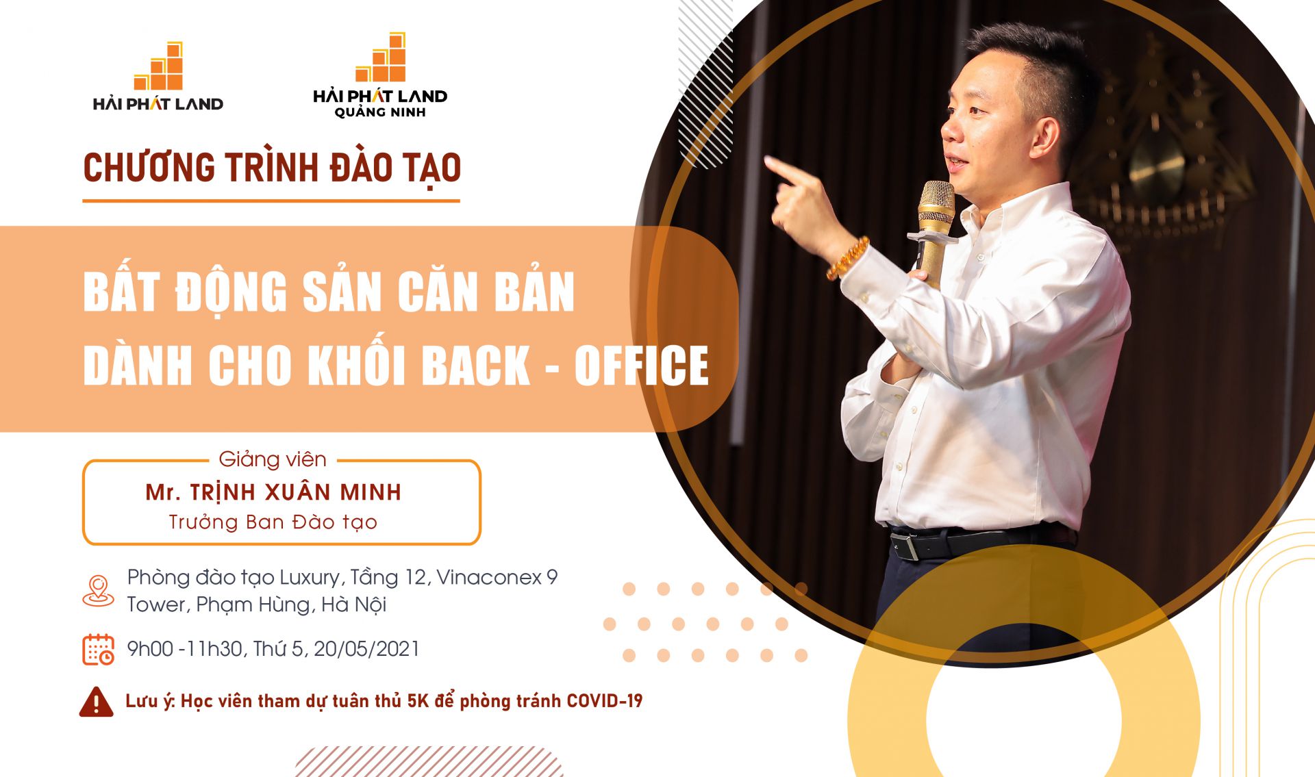 HẢI PHÁT LAND TỔ CHỨC CHƯƠNG TRÌNH ĐÀO TẠO "BẤT ĐỘNG SẢN CĂN BẢN" CHO KHỐI BACK - OFFICE CỦA CHI NHÁNH QUẢNG NINH