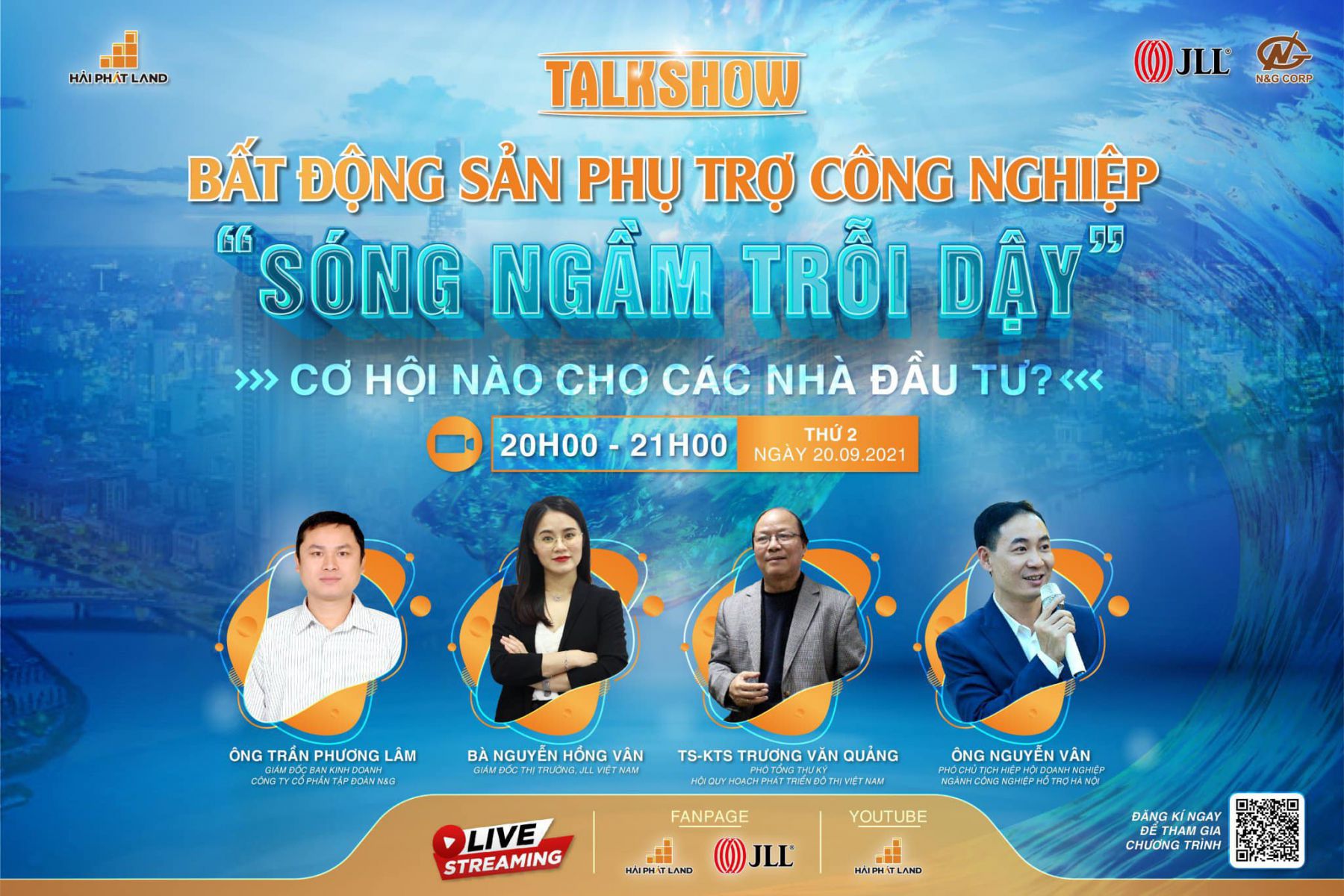 Talkshow: Bất động sản phụ trợ công nghiệp "Sóng ngầm trỗi dậy" - Cơ hội nào cho nhà đầu tư?