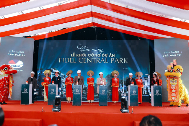 Liên danh Tập đoàn Hải Phát - Phúc Anh khởi công dự án Fidel Central Park Quảng Trị