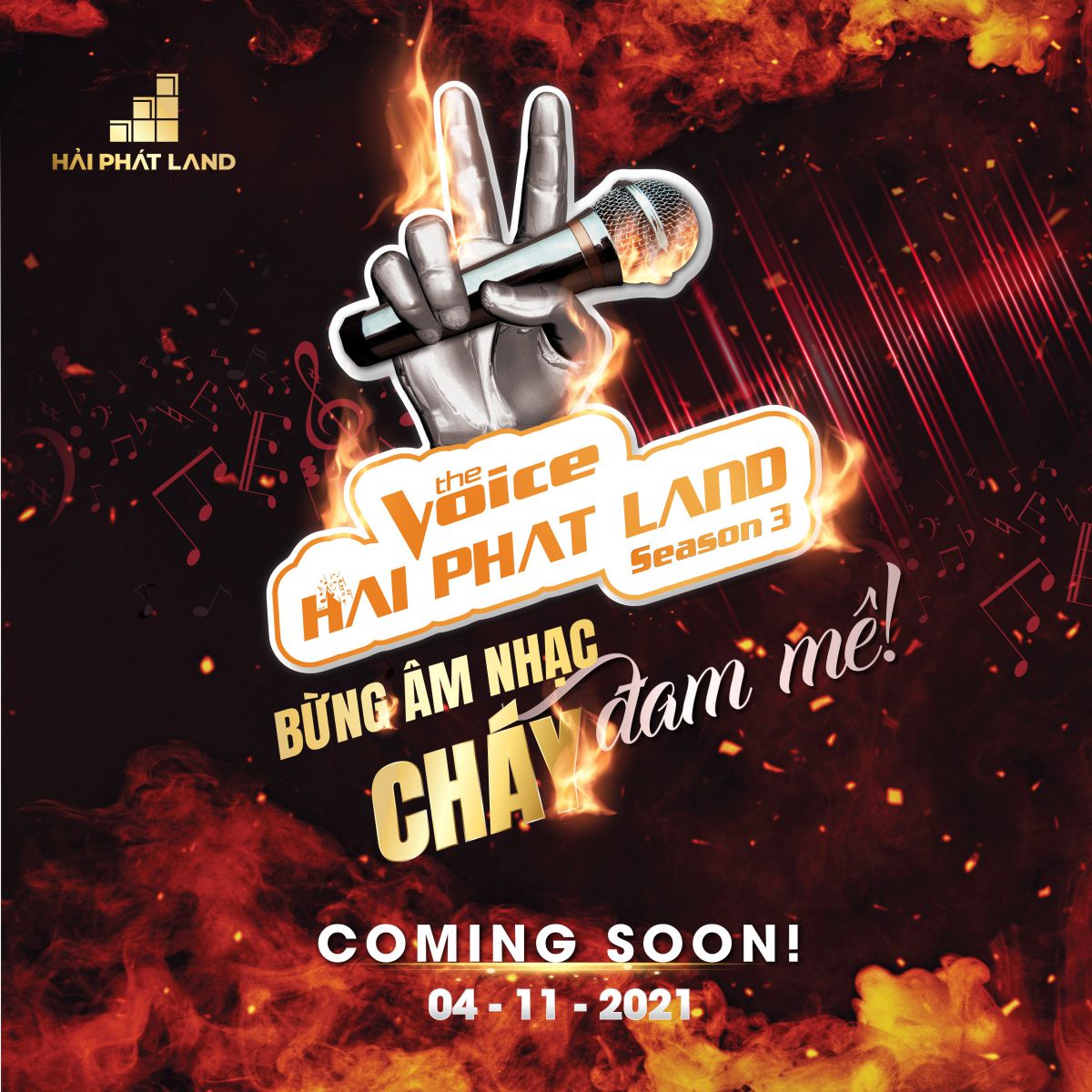 Chính thức mở đơn đăng ký The Voice Hai Phat Land Season 3