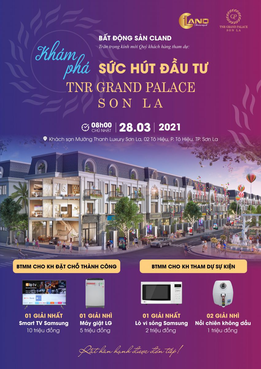 Khám phá sức hút đầu tư TNR Grand Place Sơn La