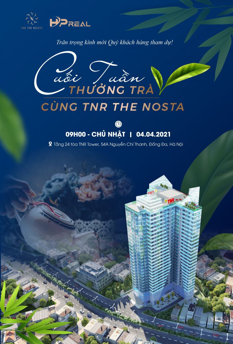 Cuối tuần thưởng trà cùng TNR The Nosta