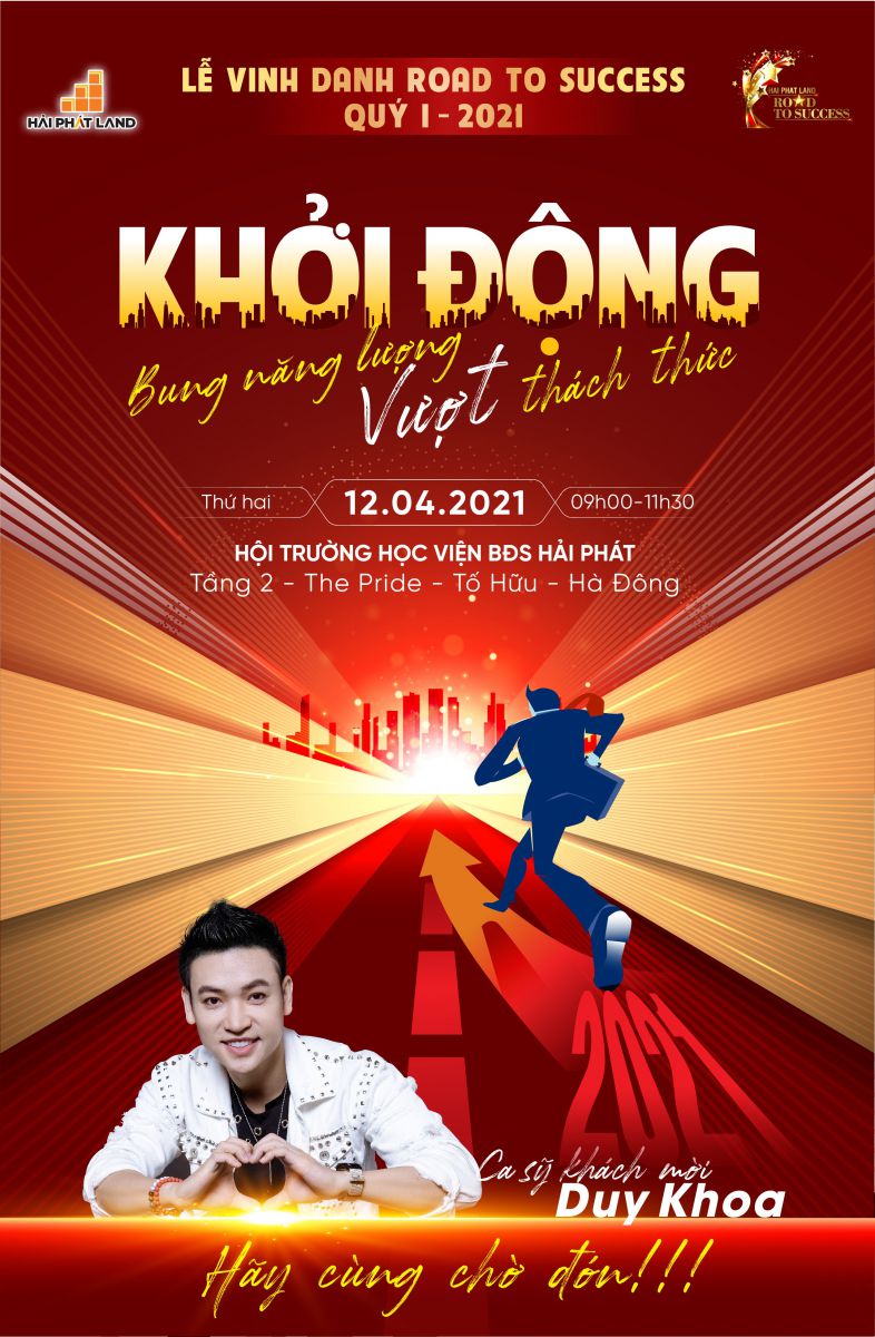 Lễ Vinh danh Hai Phat Land Road to success Quý I/2021: Khởi động