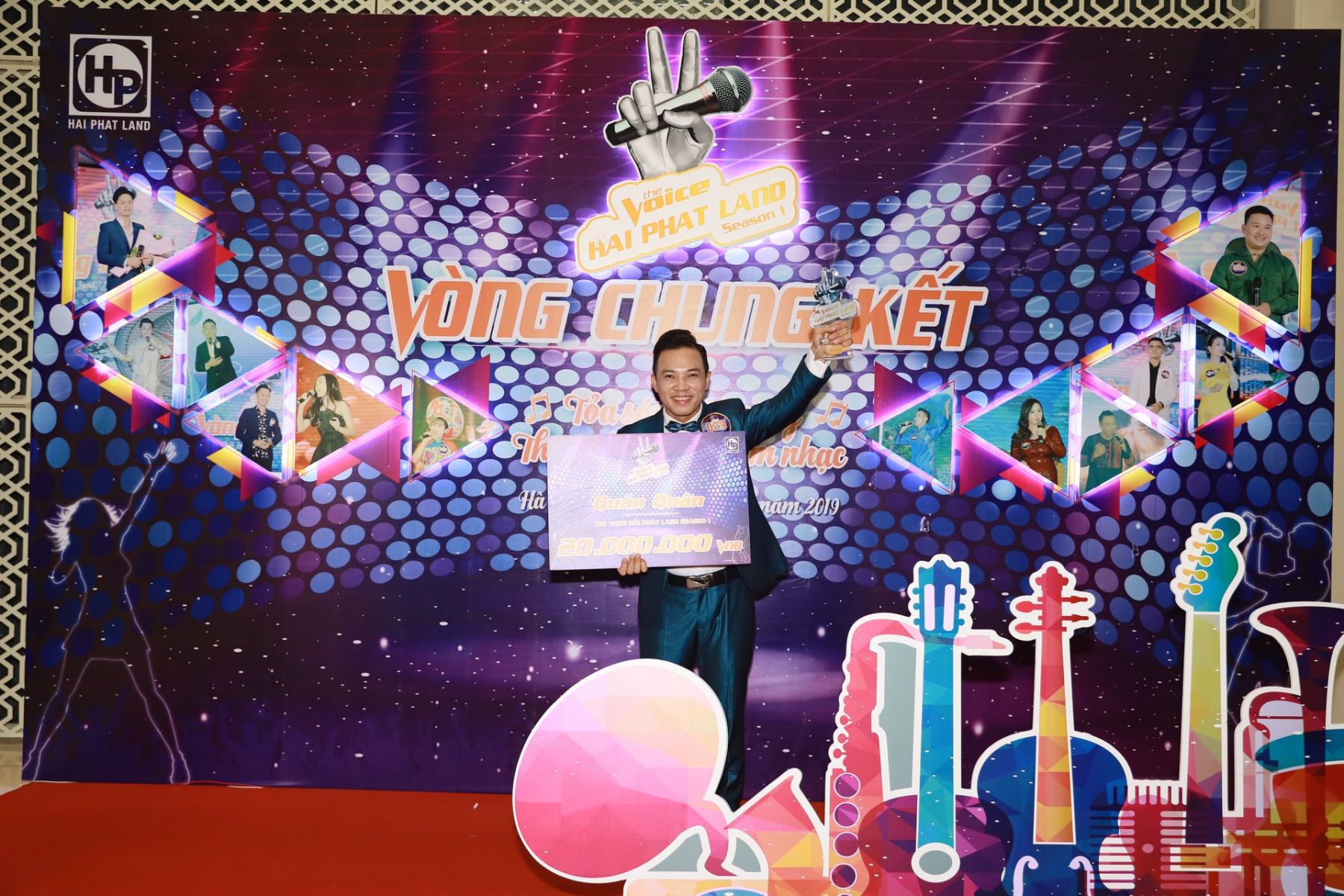 Đã tìm ra ngôi vị Quán quân The Voice Hải Phát Land Season 1