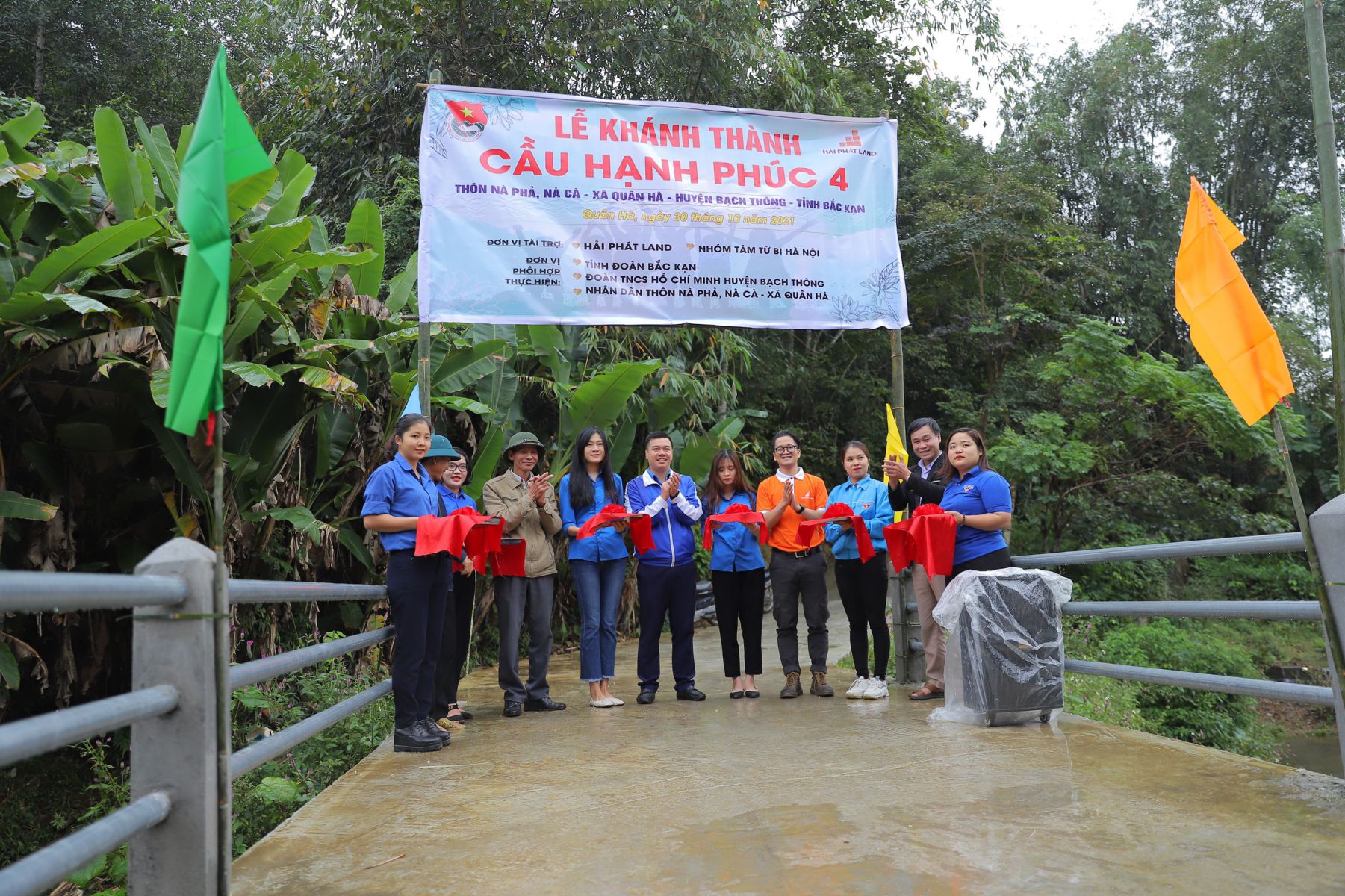 Hải Phát Land khánh thành cây cầu Hạnh Phúc 3 & cầu Hạnh Phúc 4 tại Bắc Cạn