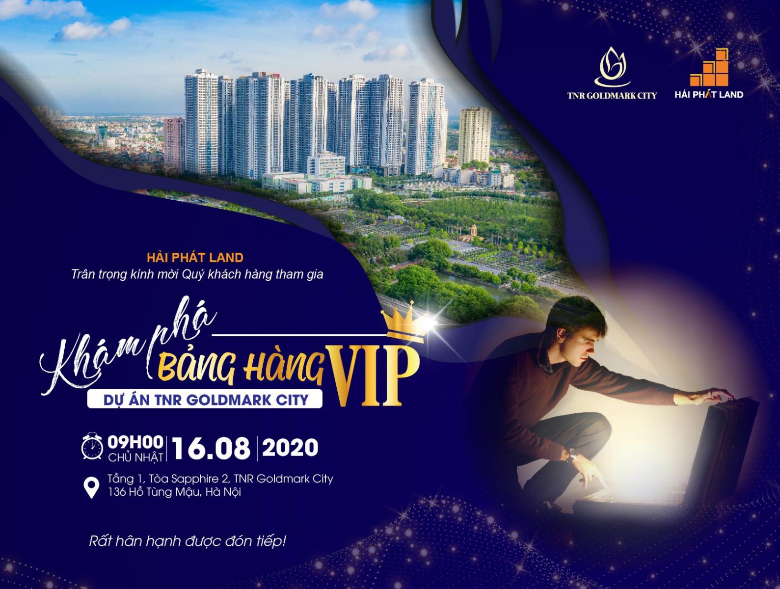 Khám phá bảng hàng VIP dự án TNR Goldmark City