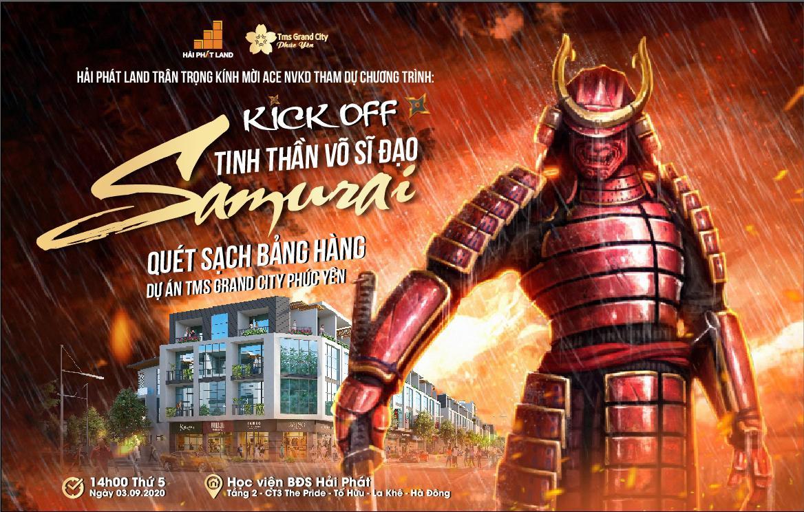 Kick off tinh thần võ sĩ đạo Samurai - TMS Grand city Phúc Yên