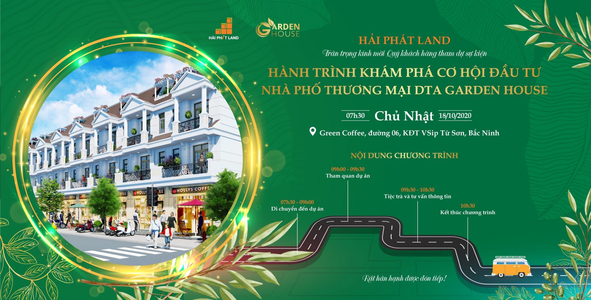 Hành trình khám phá cơ hội đầu tư nhà phố thương mại DTA Garden House