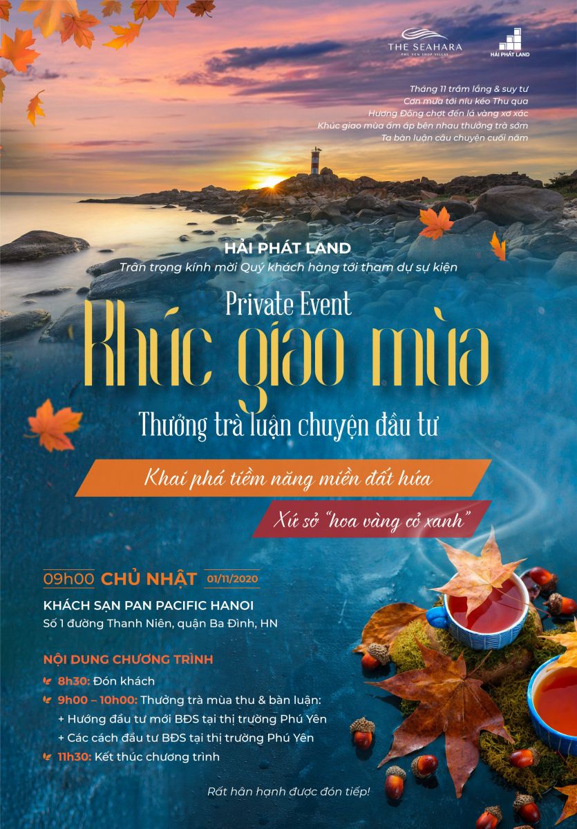 Private Event: Khúc giao mùa - Thưởng trà luận chuyện đầu tư