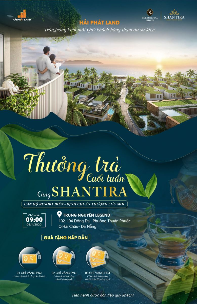 Thưởng trà cuối tuần cùng Shantira